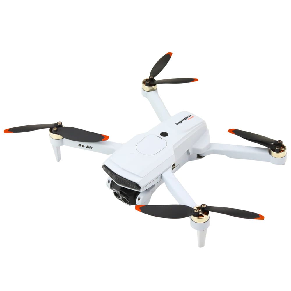 Dron LEAN TOYS D6 PRO s kamero in LED lučmi, svetlo siv 2
