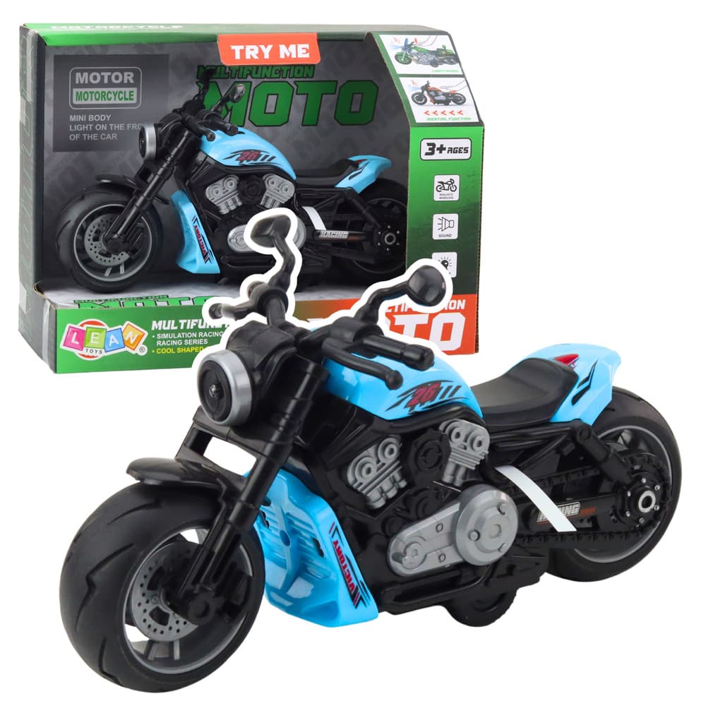 Motor na baterije, pogon, luči, zvoki, modri