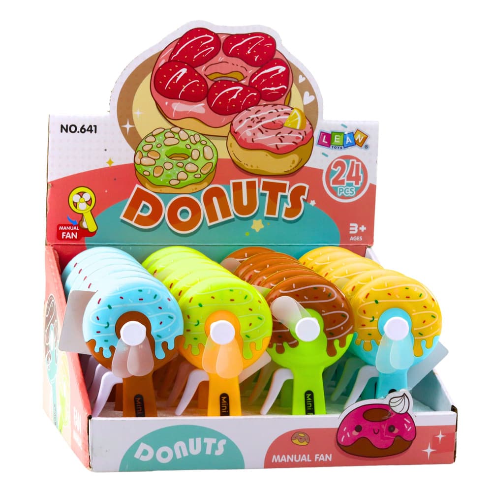 Ročni mini ventilator v obliki krofa 6