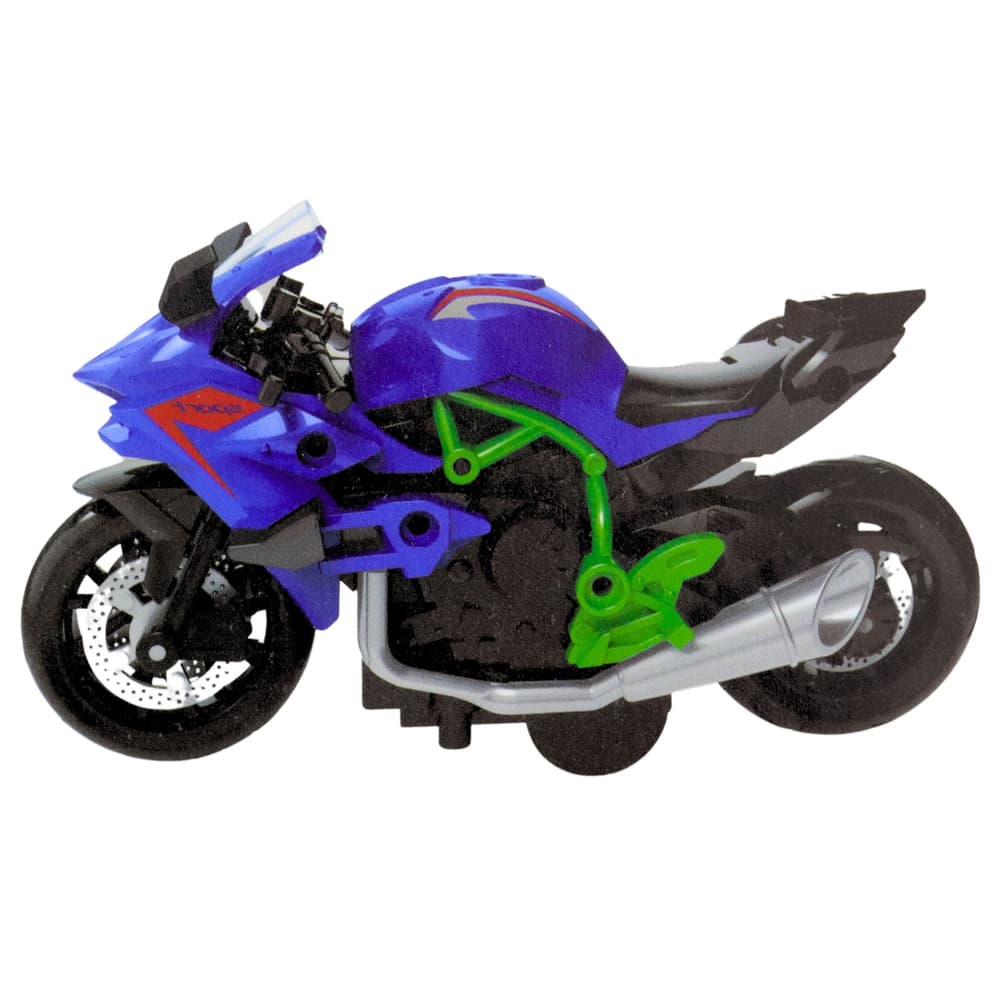 Motor za sestavljanje, kovinski, 1:14, DIY, zelen-moder 2