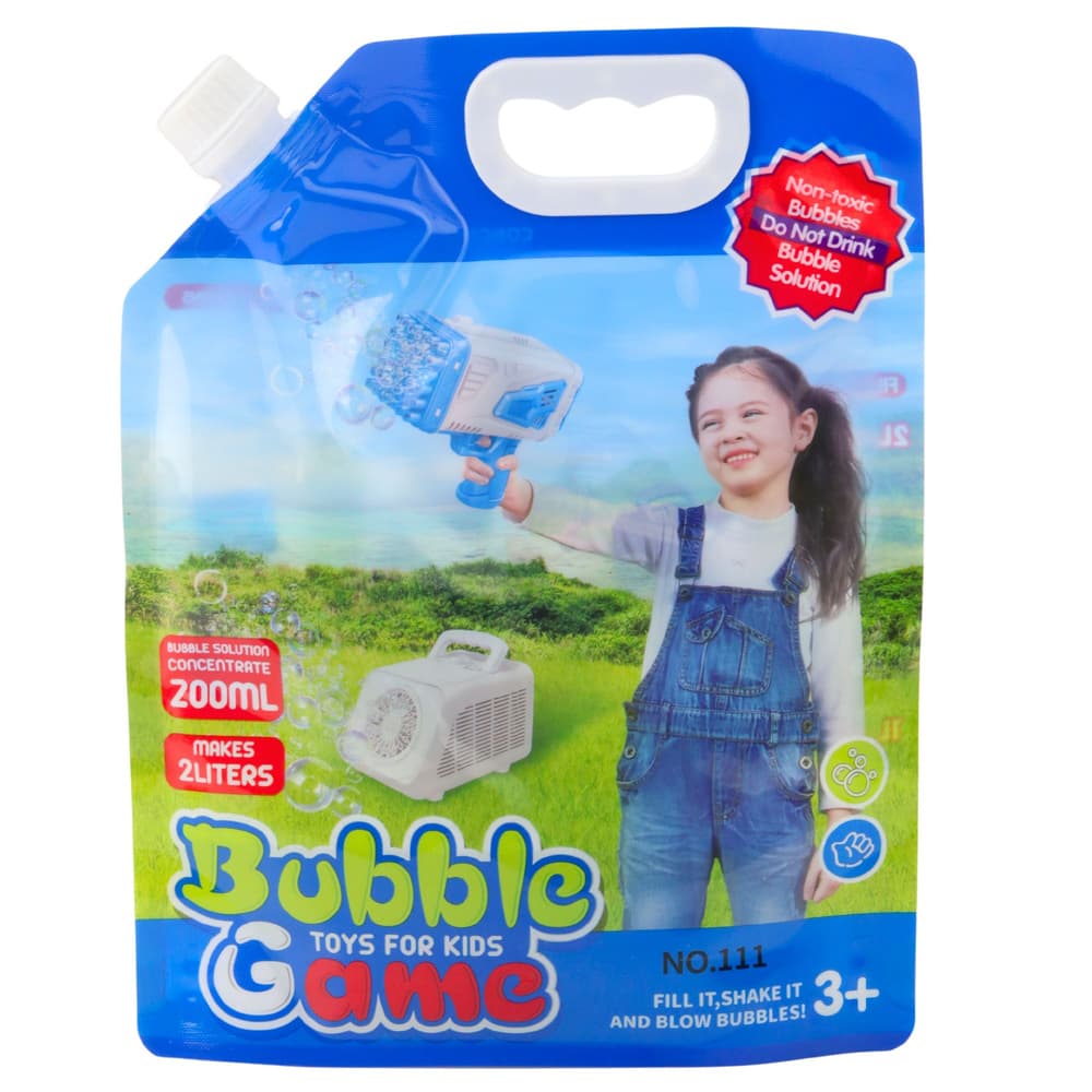 Tekočina za mehurčke, koncentrat 200 ml, za 2 L raztopine