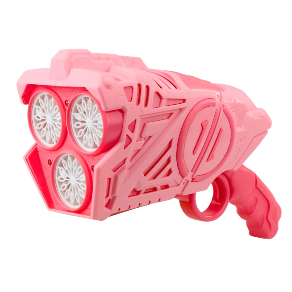 LEAN TOYS Pipa za mehurčke z LED lučkami, roza 2