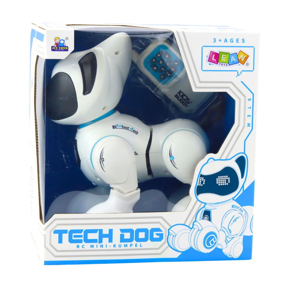 Interaktivni psiček robot na daljinsko upravljanje, beli 4