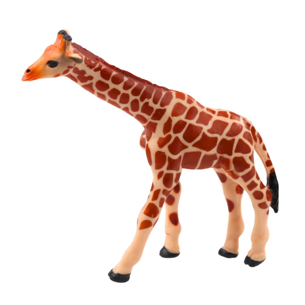 Mini figurice LEAN TOYS - divje živali (žirafa, šimpanz, 4 kosi) 4