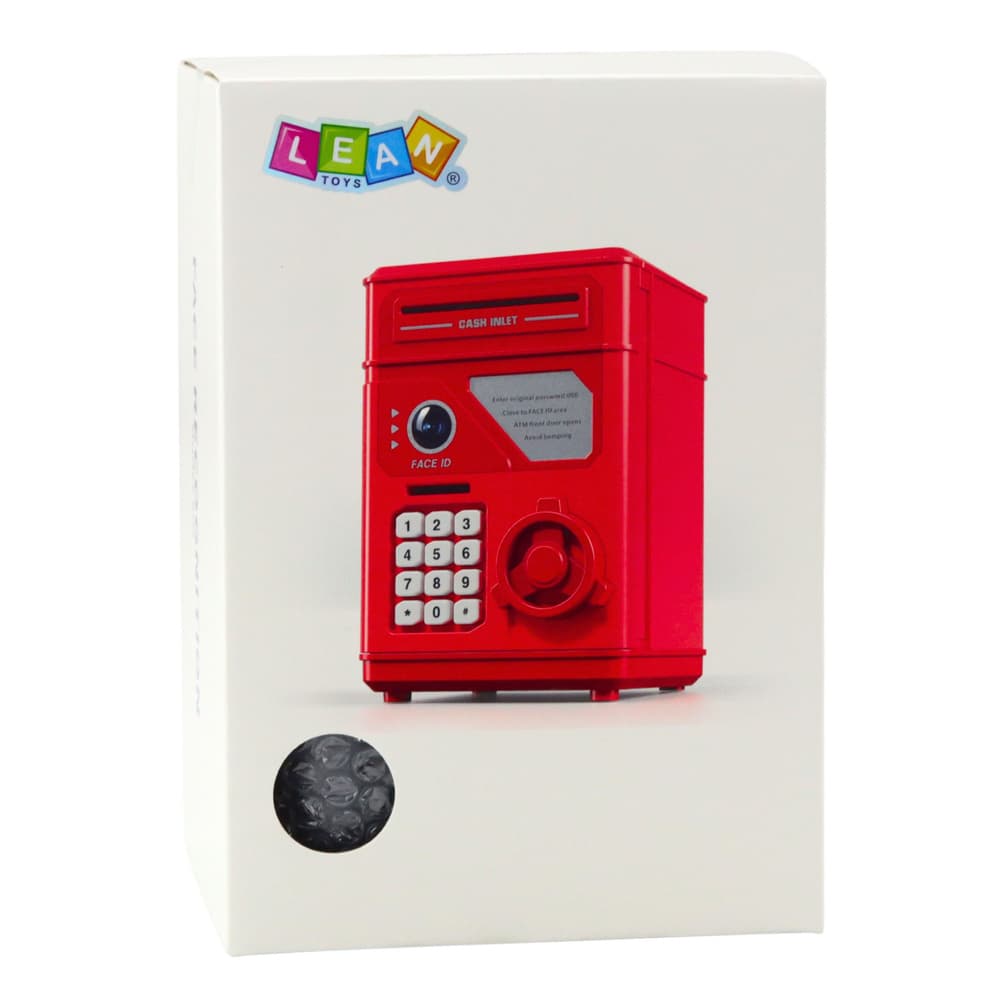 Elektronski sef - bankomat, siv, PIN 3