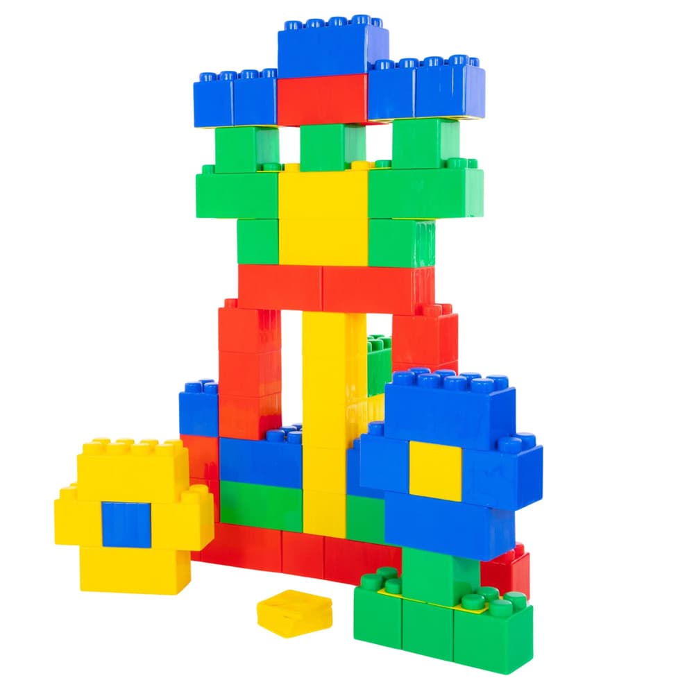 LEAN TOYS veliki pisani gradbeni bloki v torbi, 20 kos. 3