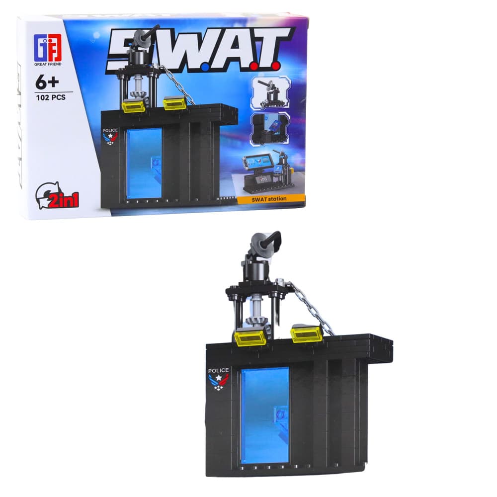 Gradbeni bloki vozila SWAT 2v1 (92-117 kosov) 5