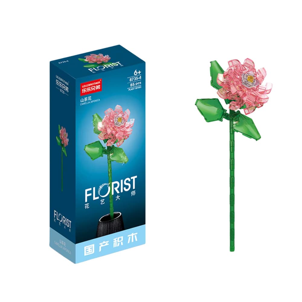 Gradbeni klocki - Rože, kompozicije (60-150 el.) - LEAN TOYS 2