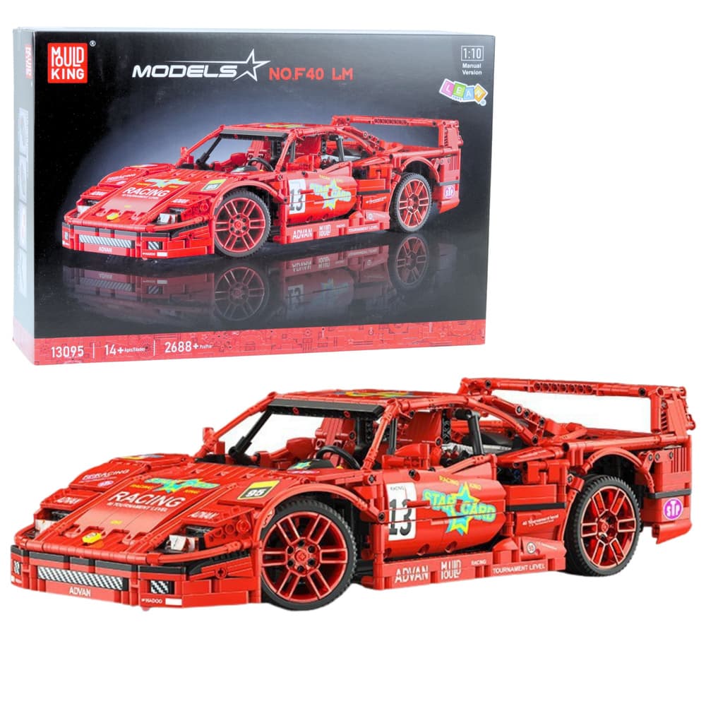 LEAN TOYS Klocki Konstrukcyjne Športni Avto Mudking 1:10, 2688 el.