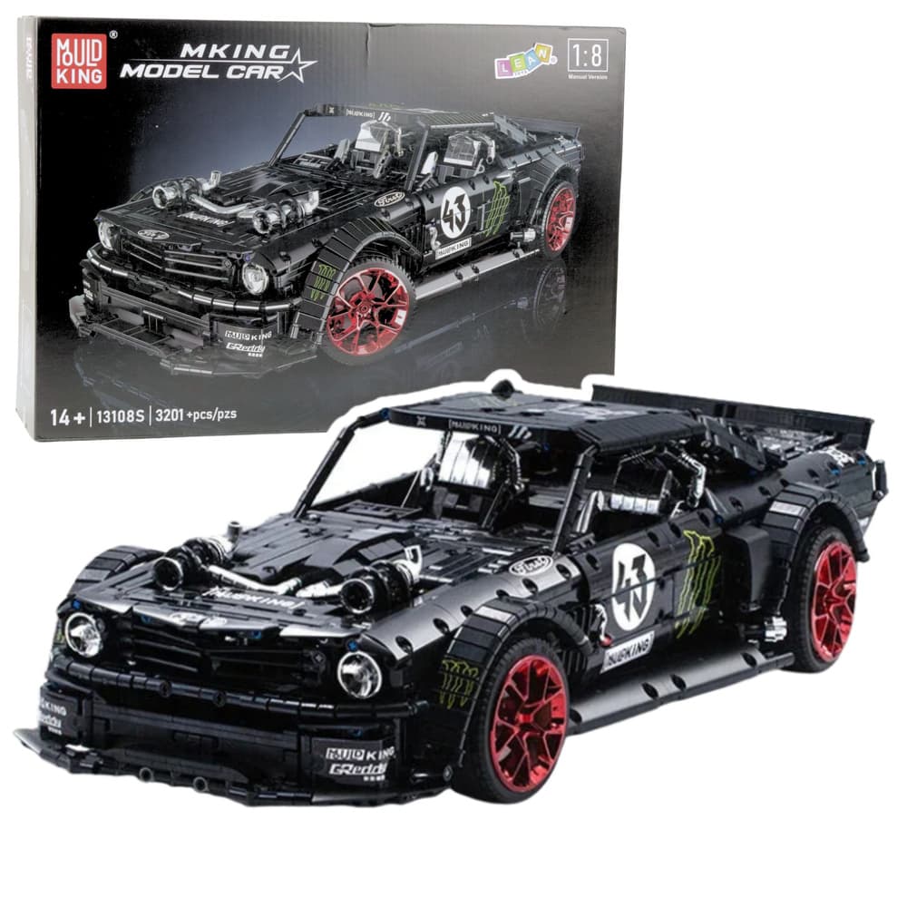 LEAN TOYS Konstrukcijski bloki Mustang Hoonicorn V2, 3201 kosov