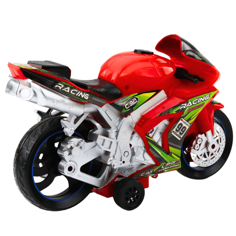 Dirkalni motor Lean Toys, naprava, luči, zvoki, rdeč 3