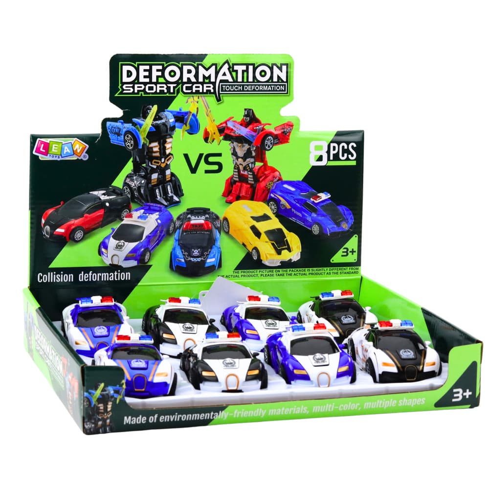 Avto robot 2v1 Lean Toys, športni, naprava 4