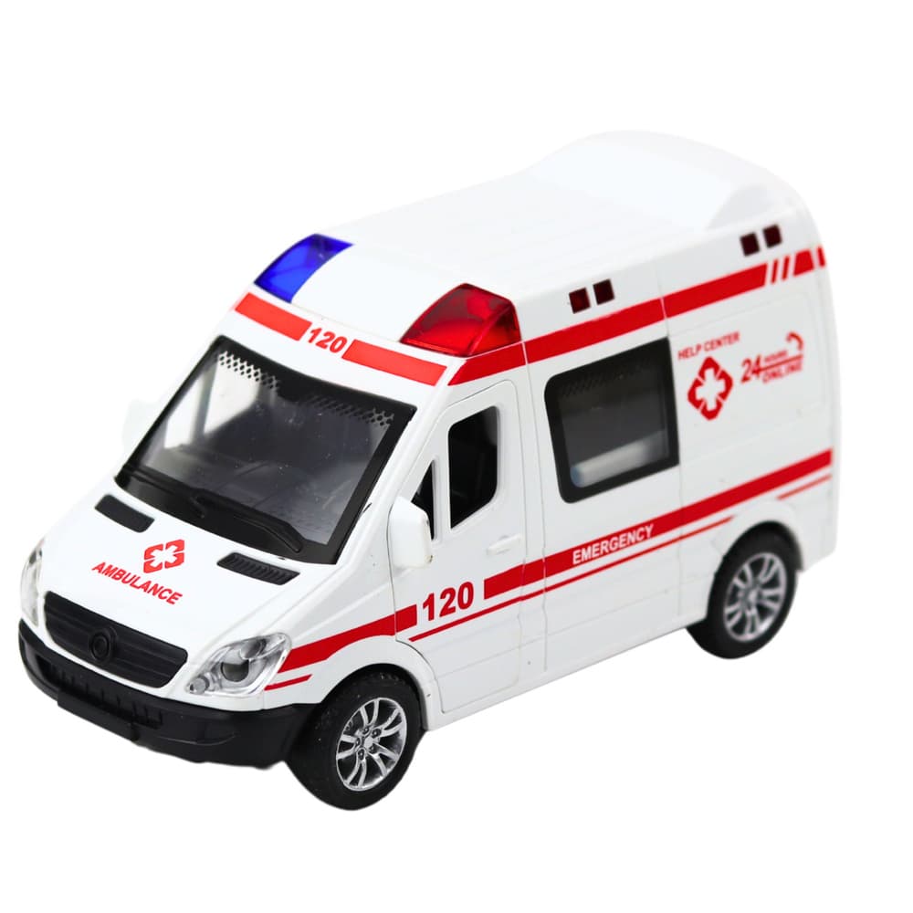 Reševalno vozilo policija LEAN TOYS z lučmi in zvoki 3