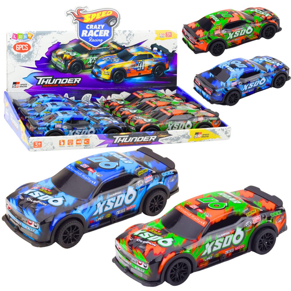 LEAN TOYS Dirkalni avtomobil XS06 s pogonom, lučmi in zvoki