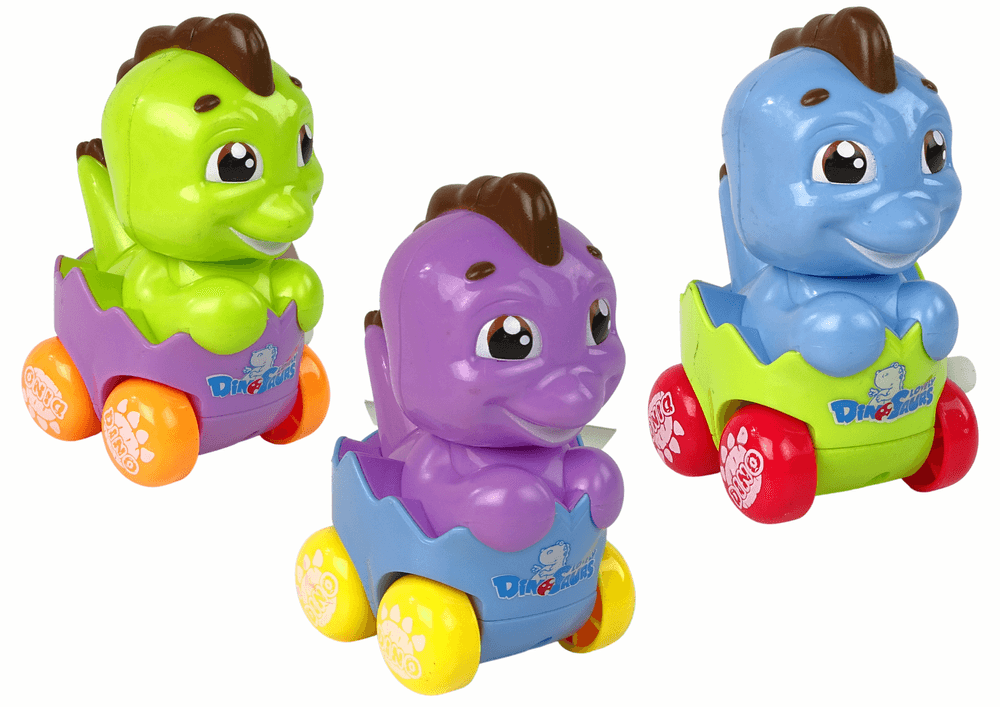 Nagnjeni avto dinozaver v jajčku 2