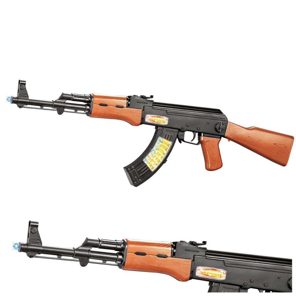 Igrača pištola AK-47 z lučmi in zvokom, 68,5 cm 2