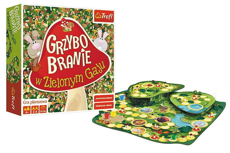 TREFL GRY Družabna igra 'Nabiranje gob v Zelenem Gaju'