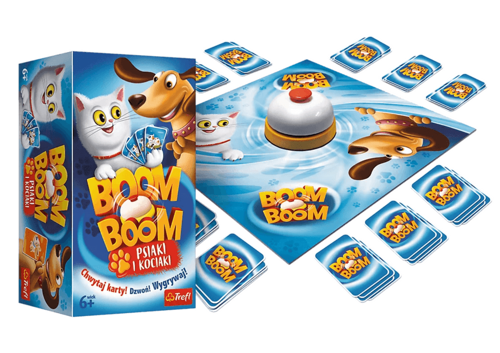 TREFL GRY Zročnostna igra 'Boom Boom Psi in Muce'