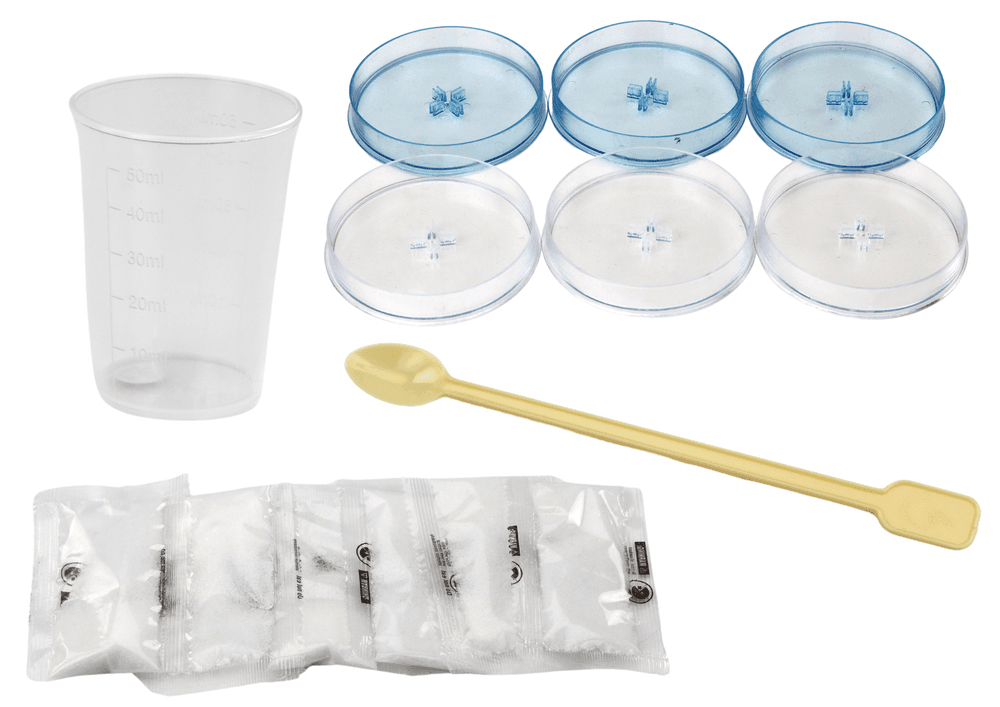 LEAN TOYS Izobraževalni set za vzgojo kristalnih drevesc 2