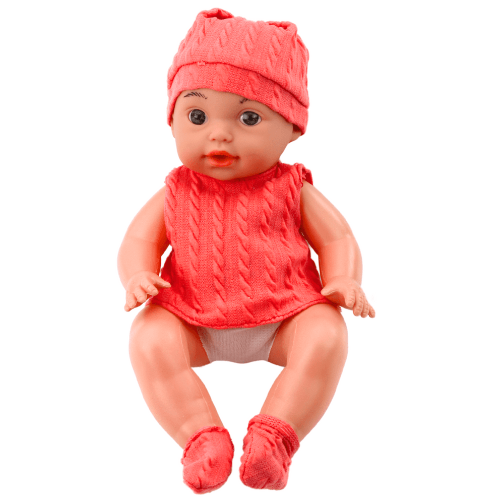 LEAN TOYS punčka – dojenček, 30 cm, zvišico za hranjenje, zvoki 3