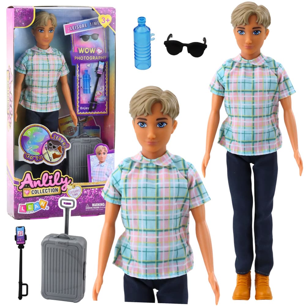 Lutka Anlily fant z dodatki LEAN TOYS