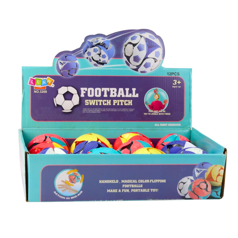 LEAN TOYS Krogla, ki spreminja barvo, 8 cm 5