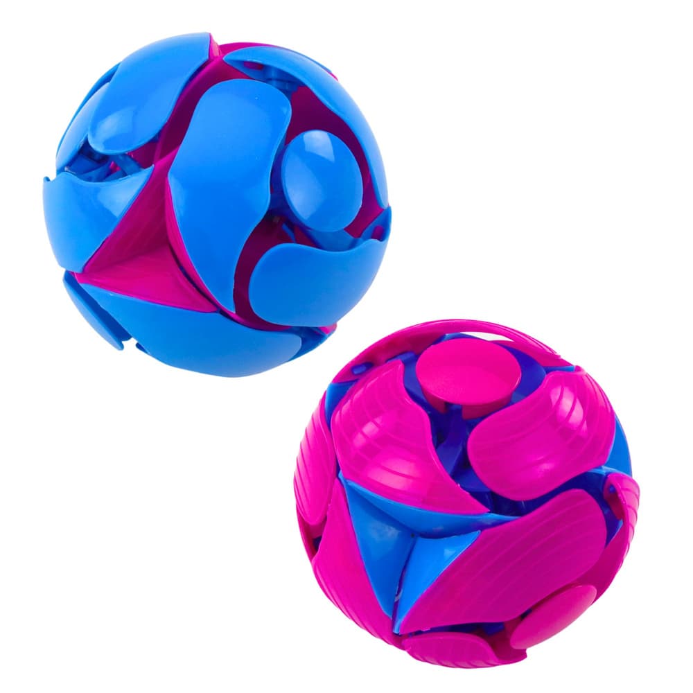 LEAN TOYS Žoga, ki spreminja barvo, 6 cm 3