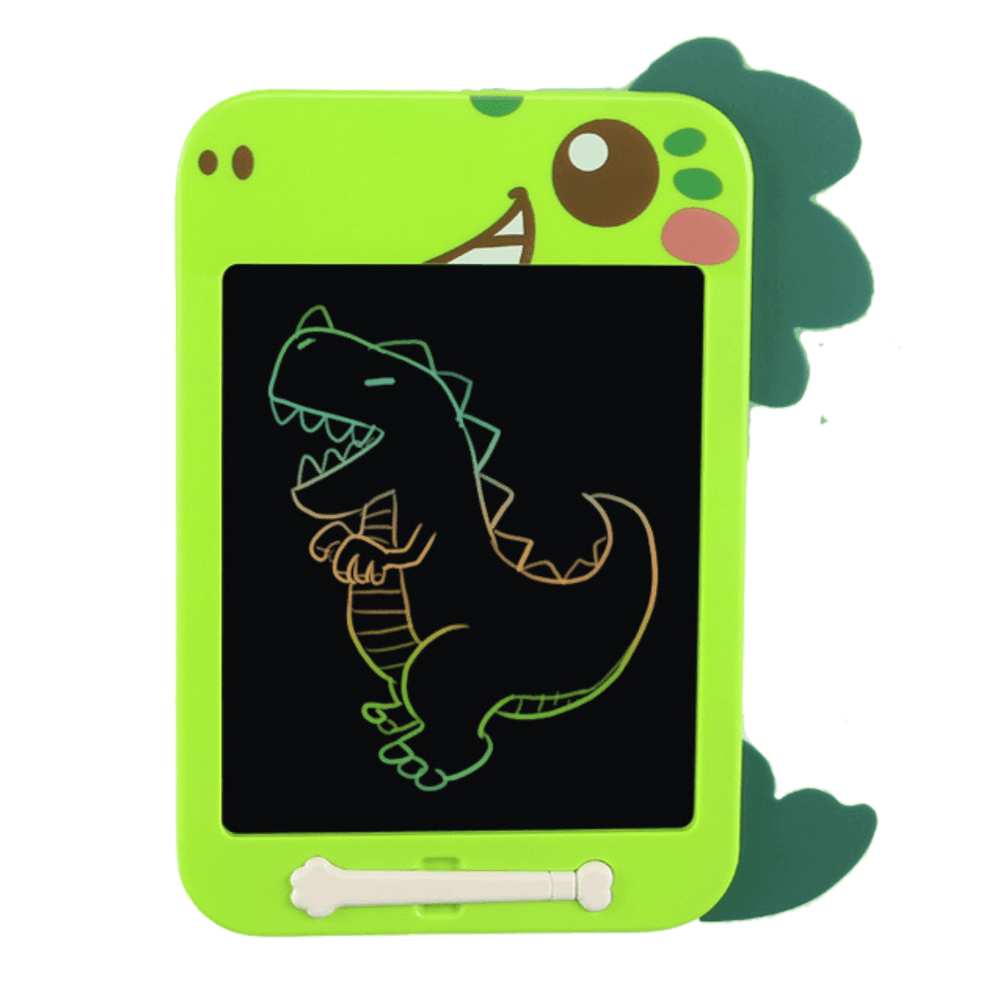 LEAN TOYS Znikopis - Grafična tablica LCD, dinozaver, zelena 3