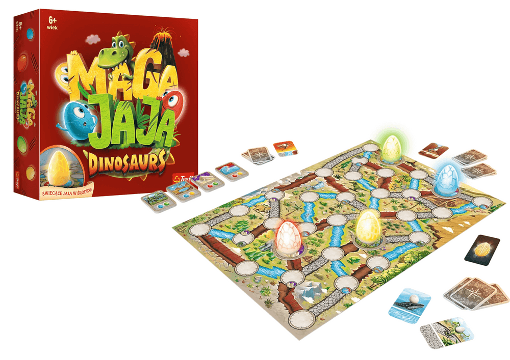 Družabna igra TREFL GRY Magajaja Dinosaurs
