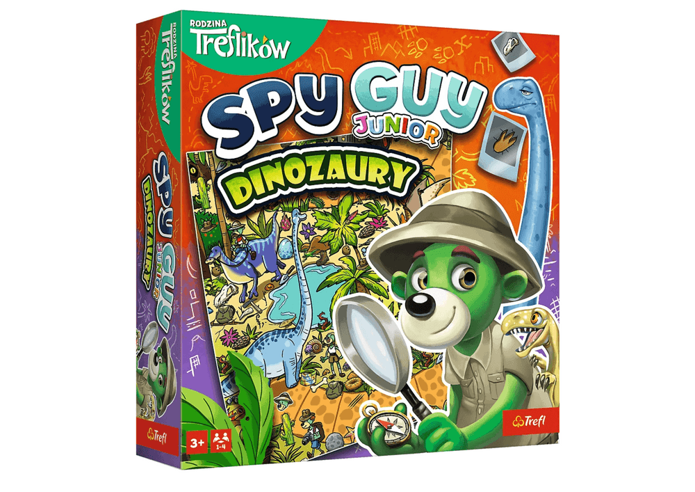 TREFL GRY Družinska igra Spy Guy Junior – Dinozavri 3