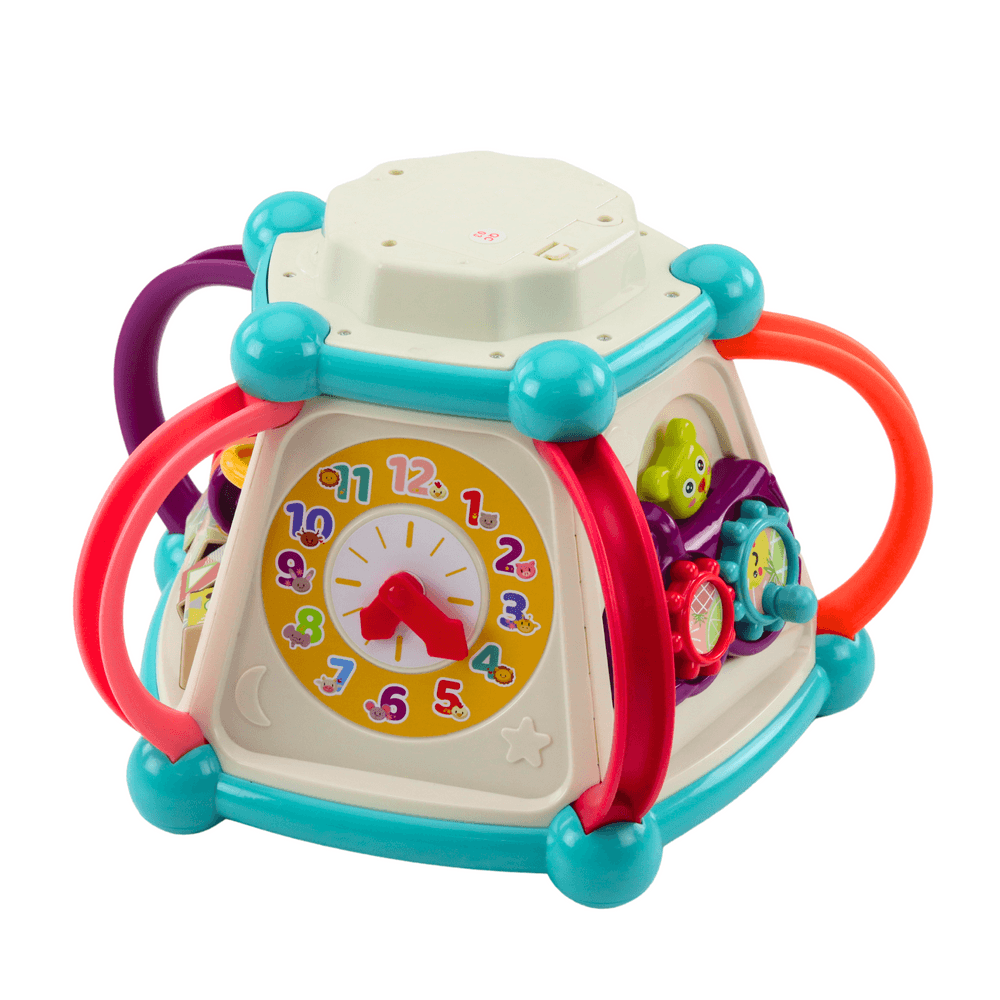 LEAN TOYS Multifunkcijska izobraževalna kocka 7v1 3