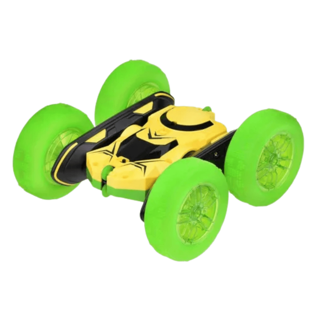 LEAN TOYS Kaskaderski avto na daljinsko vodenje RC 360° – Zelena 2