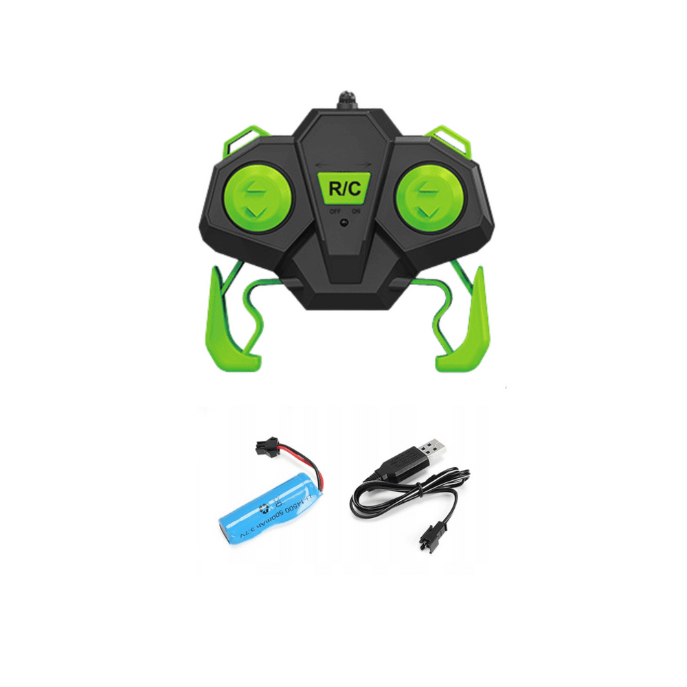 LEAN TOYS Kaskaderski avto na daljinsko vodenje RC 360° – Zelena 3