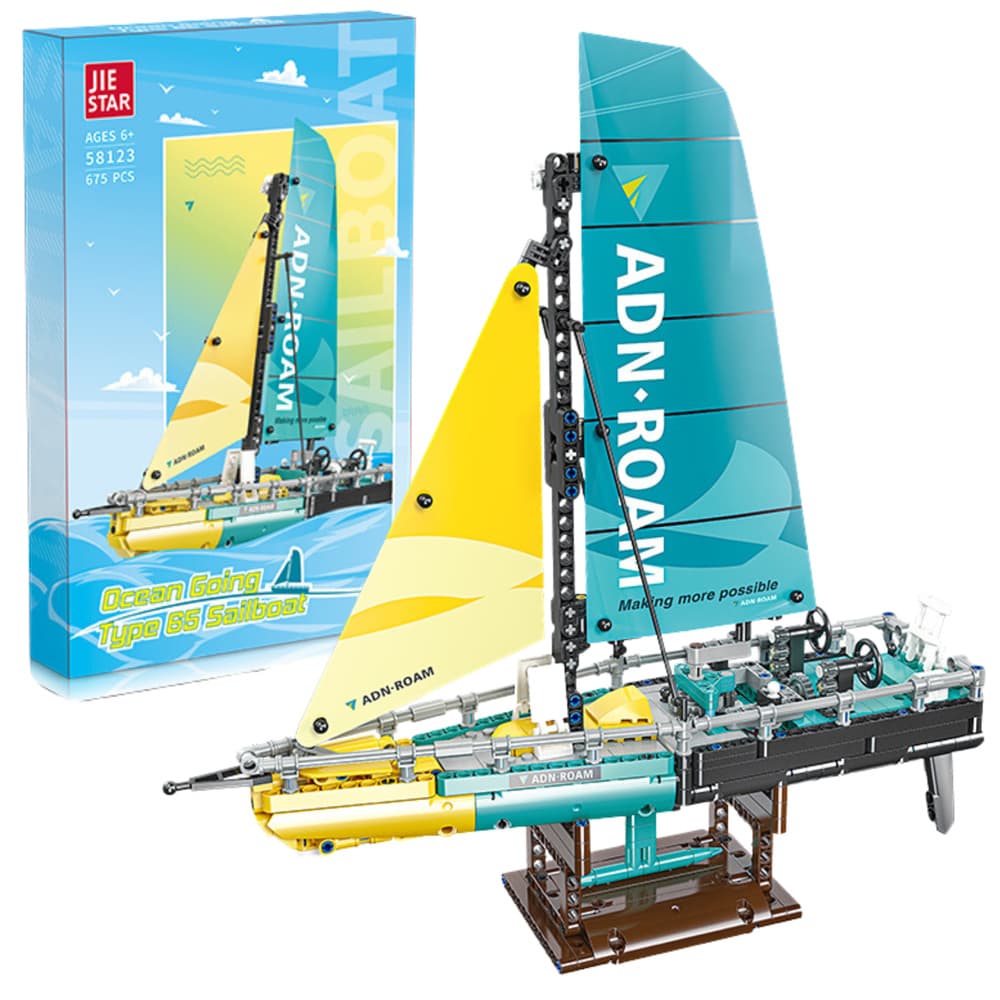 LEAN TOYS Konstrukcijski kosi: Jadrnica Type 65 (Model)