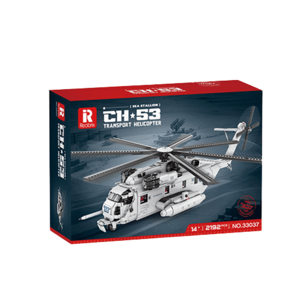 LEAN TOYS Gradbeni bloki - Transportni helikopter CH-53 2192 el. 3