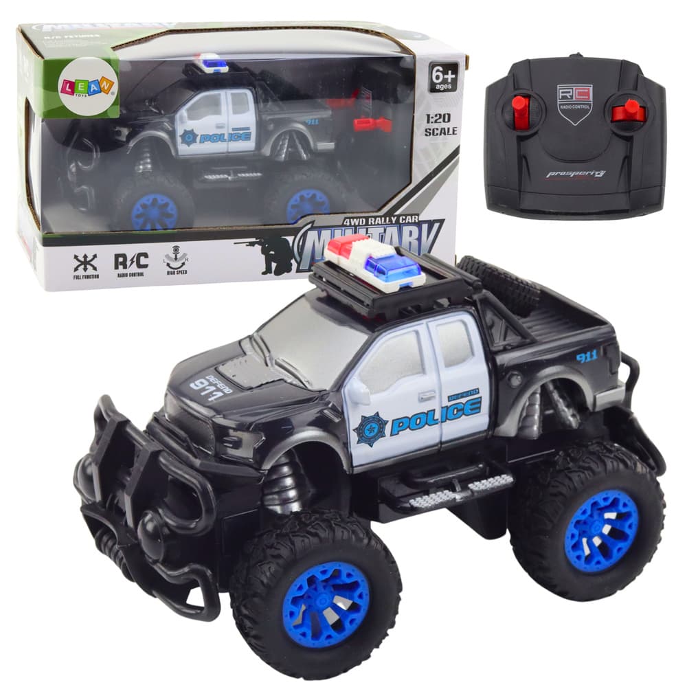 LEAN TOYS RC policijsko terensko vozilo 1:20