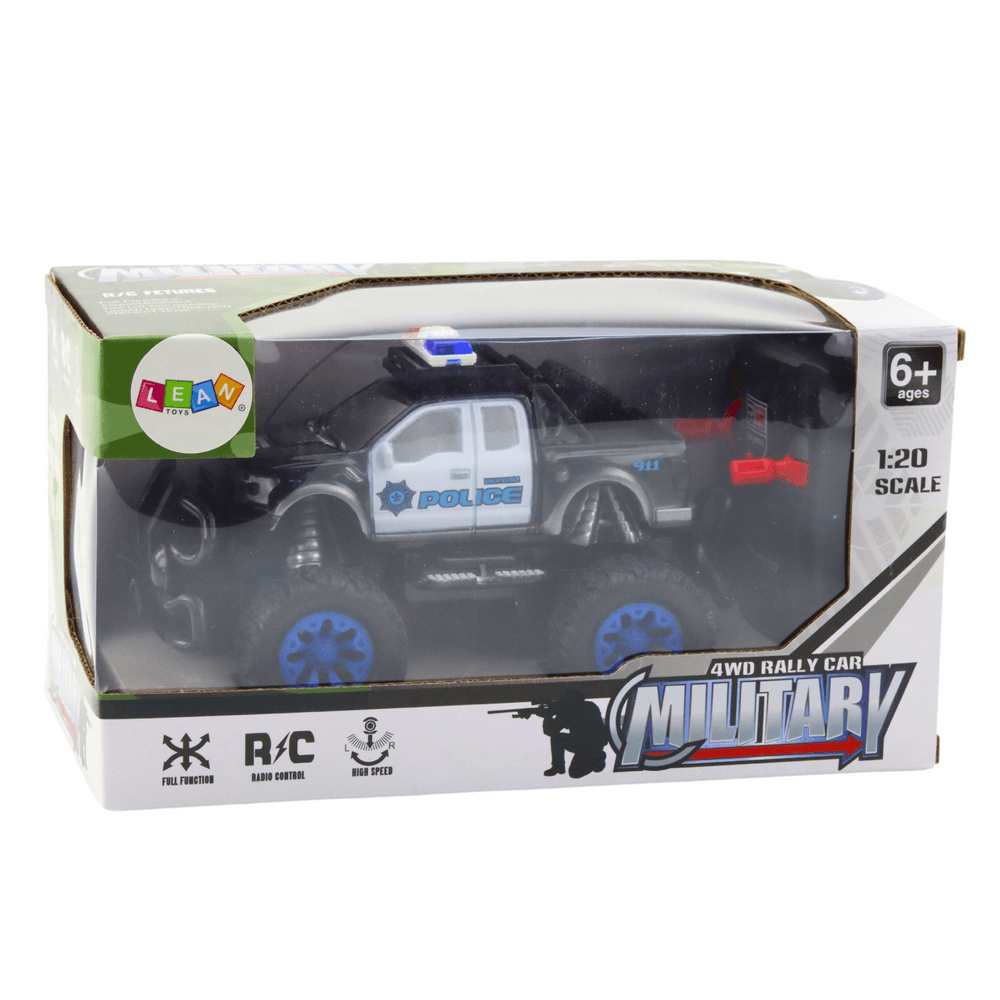 LEAN TOYS RC policijsko terensko vozilo 1:20 5