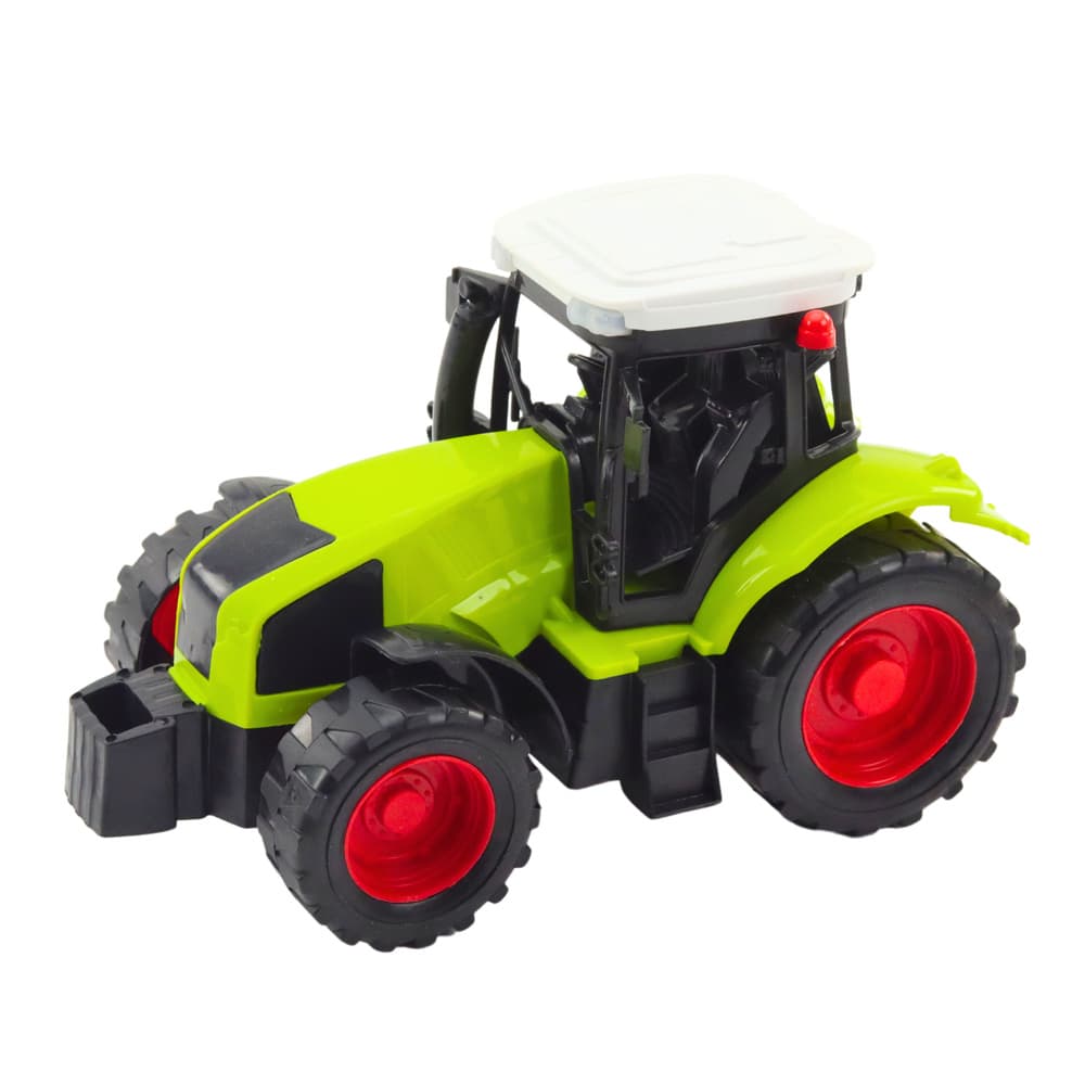 Komplet traktor s prikolico za silo in mešalcem krme - Lean Toys 2