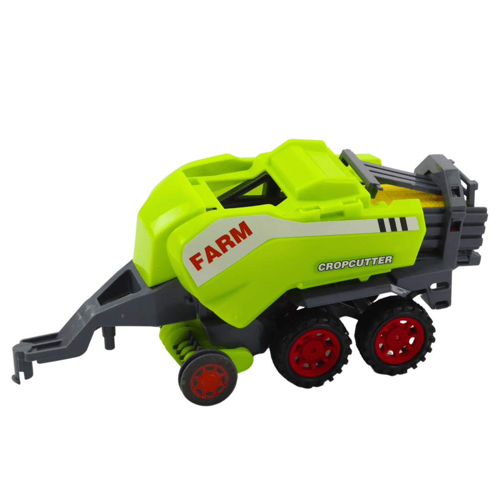 Komplet traktor s prikolico za silo in mešalcem krme - Lean Toys 4