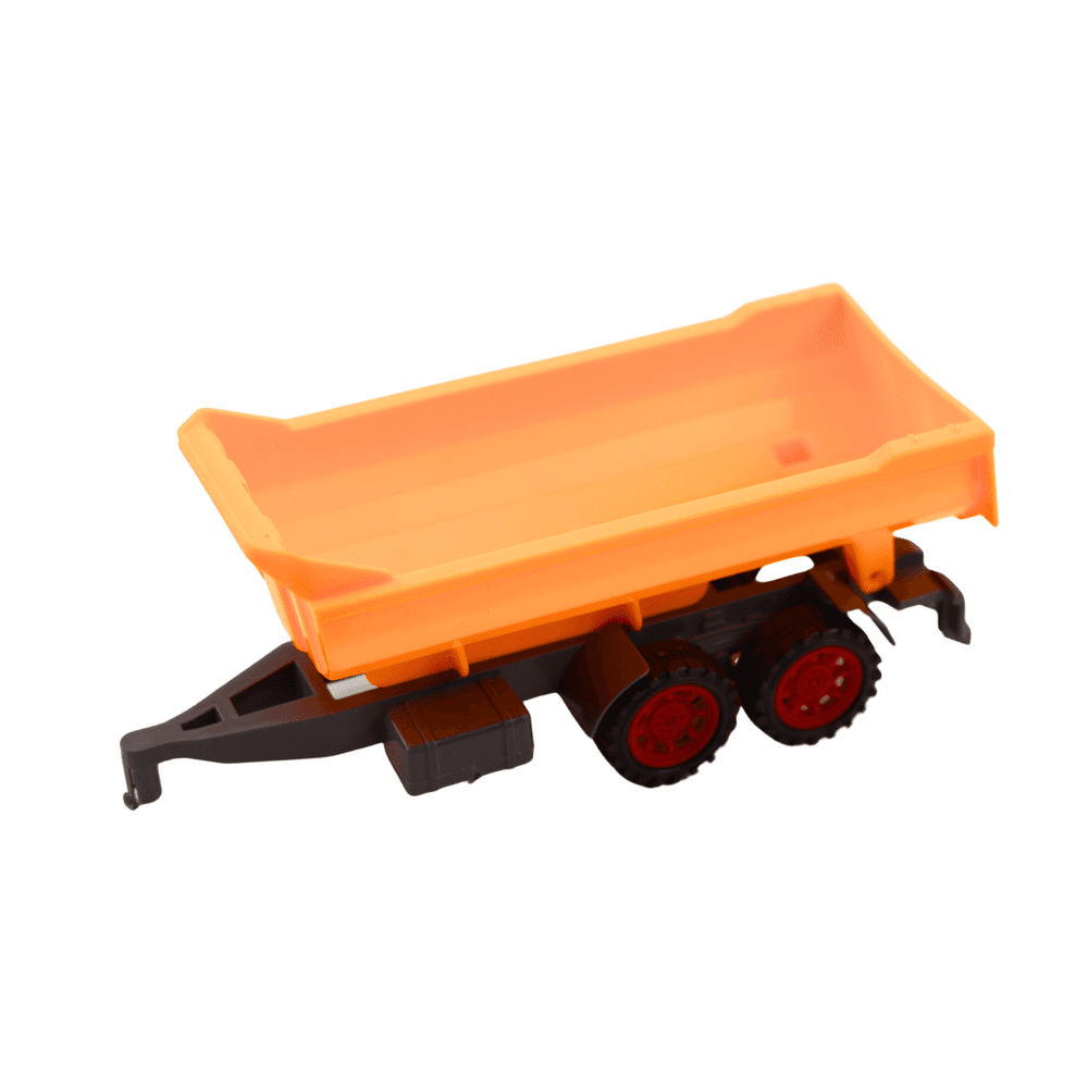 Zadružen traktor s prikolico za silo in mešalcem krme - Lean Toys 4