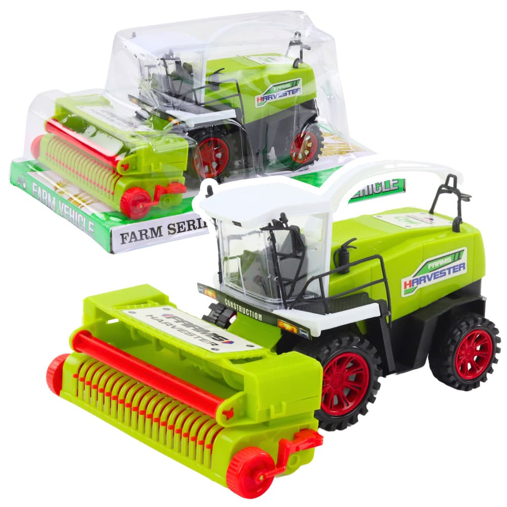 Zabavna kombajn, premični, zeleni - Lean Toys