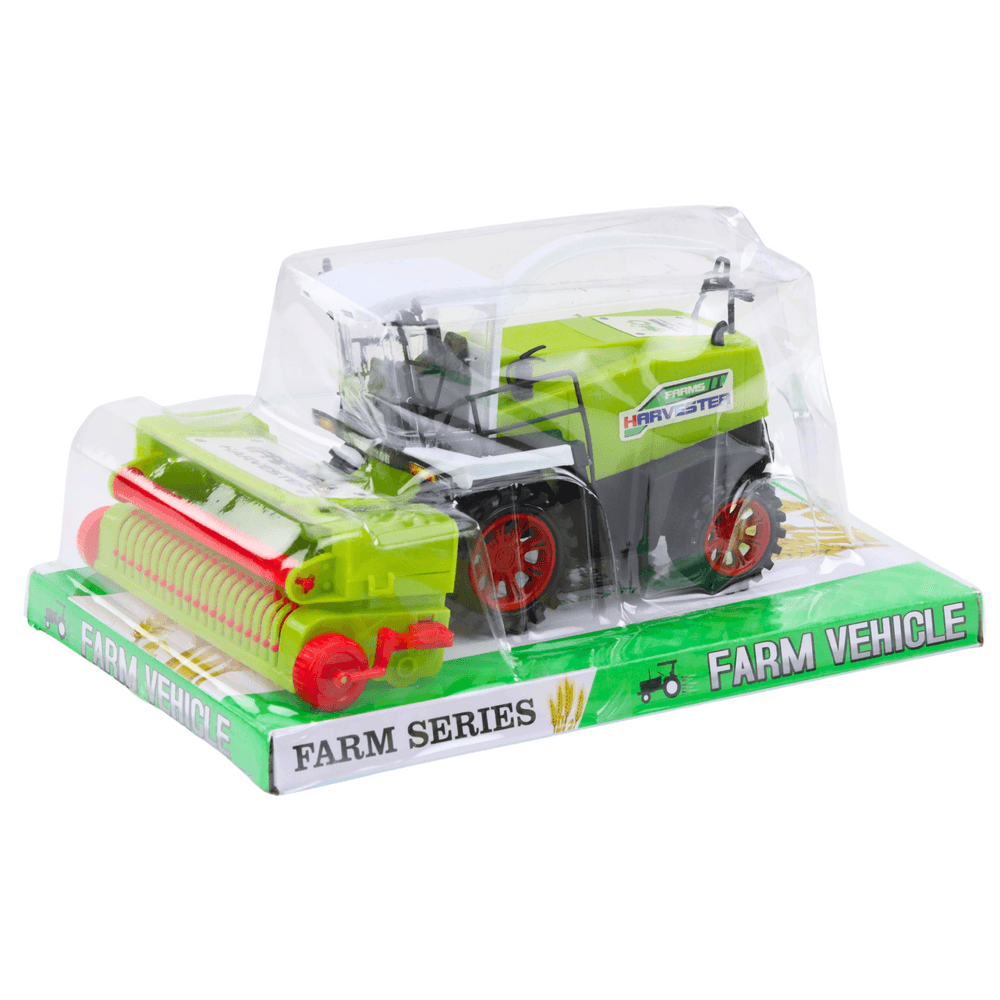 Zabavna kombajn, premični, zeleni - Lean Toys 4