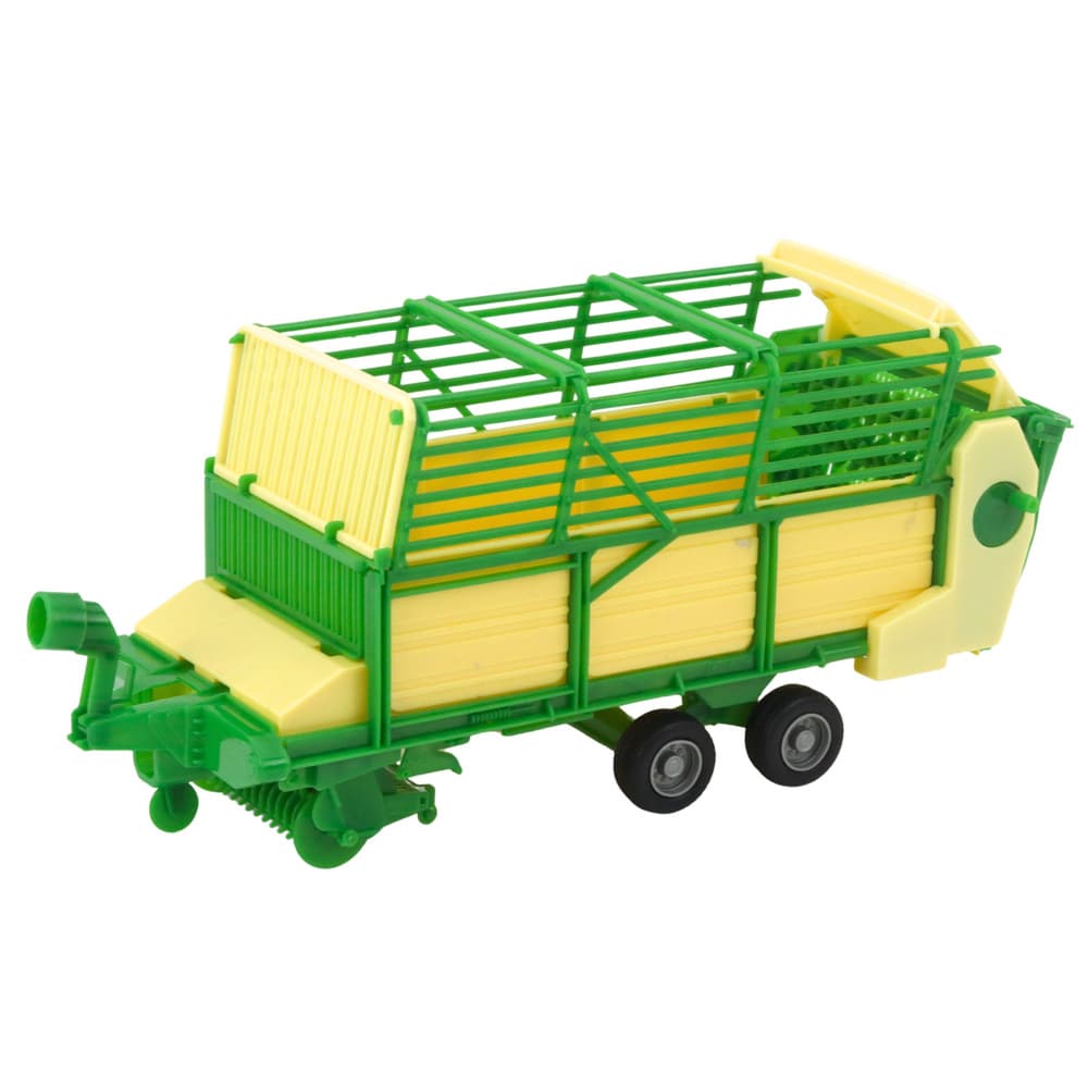 LEAN TOYS rdeči traktor z zeleno-rumeno prikolico, 50 cm 4