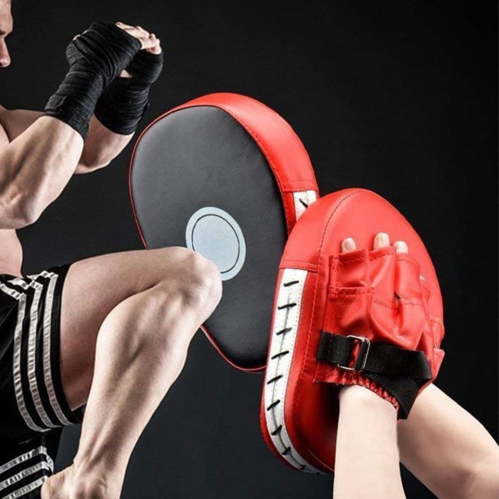 LEAN Ciljni ščitnik-rokavica za Kickboxing, rdeč 3