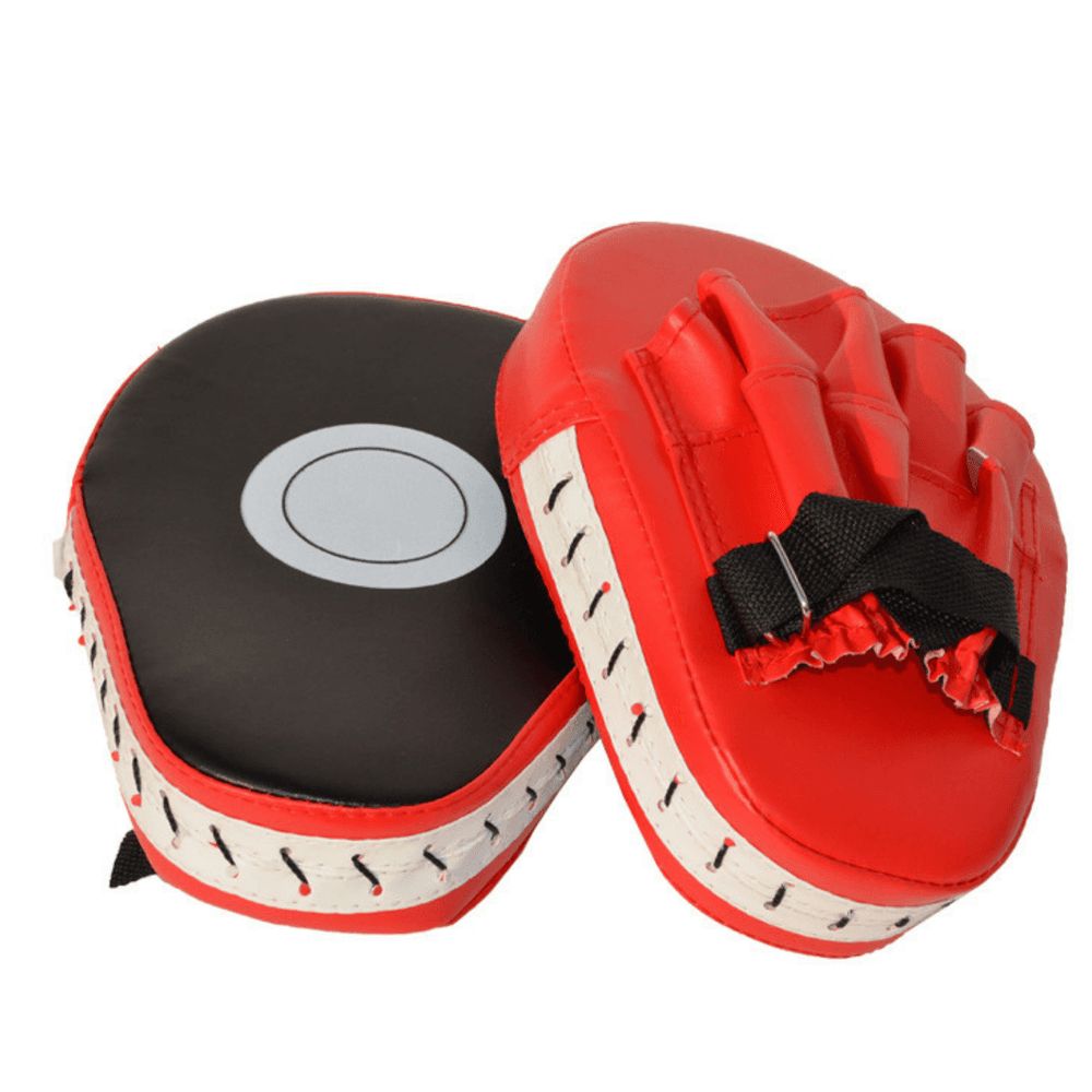 LEAN Ciljni ščitnik-rokavica za Kickboxing, rdeč 4