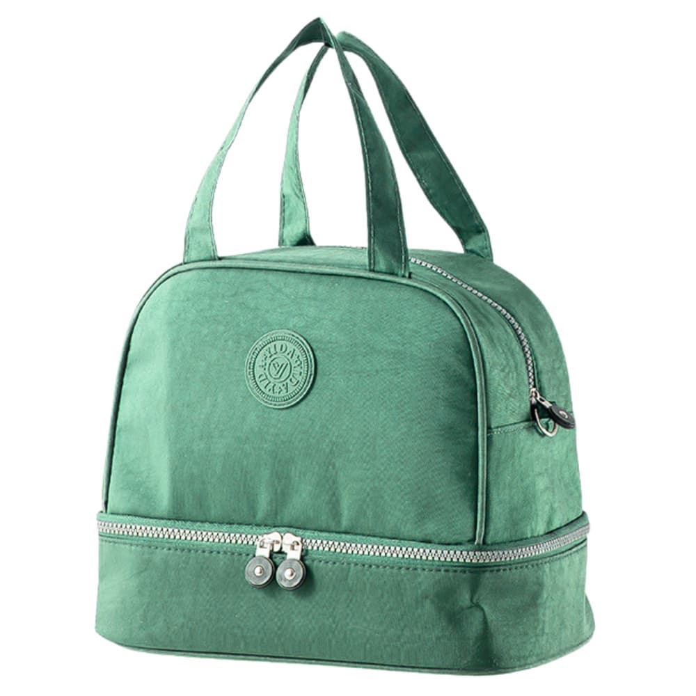 LEAN Termalna torba za malico, zelena, 27 cm 2