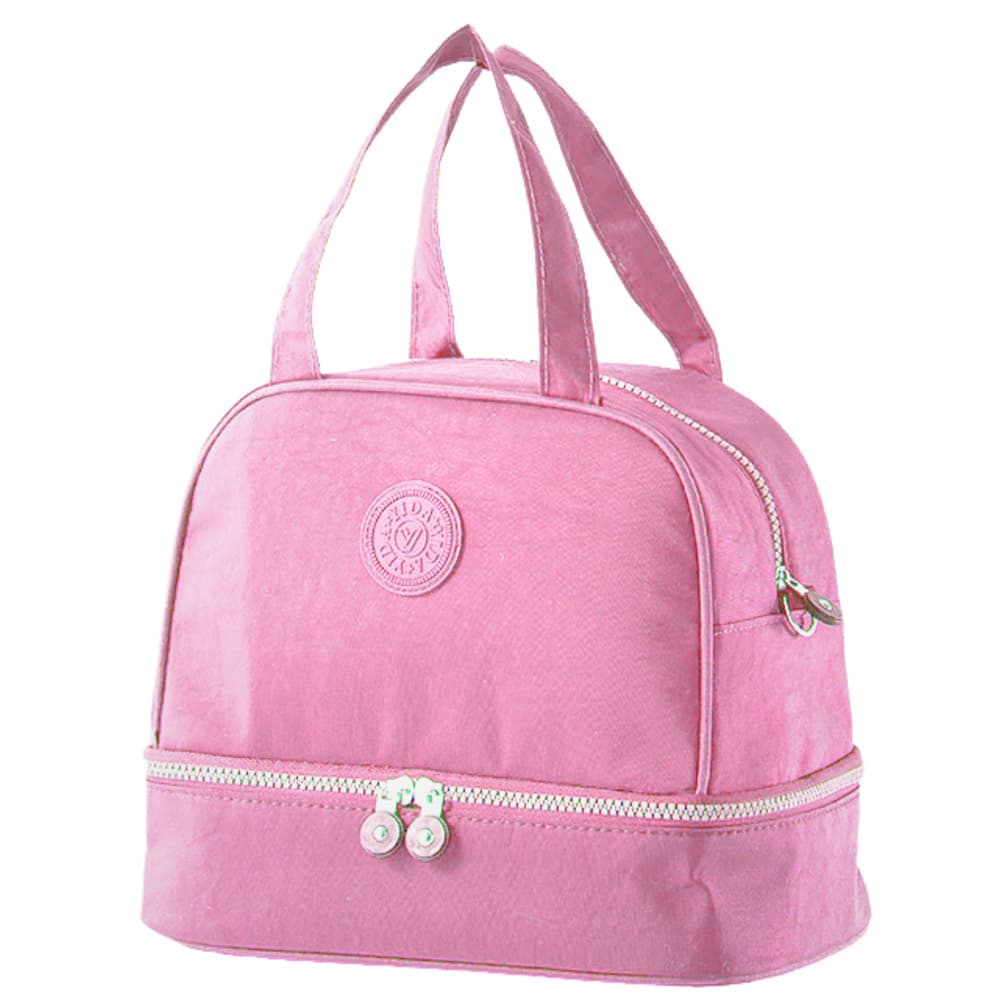 LEAN Termalna torba za malico, roza, 27 cm 2