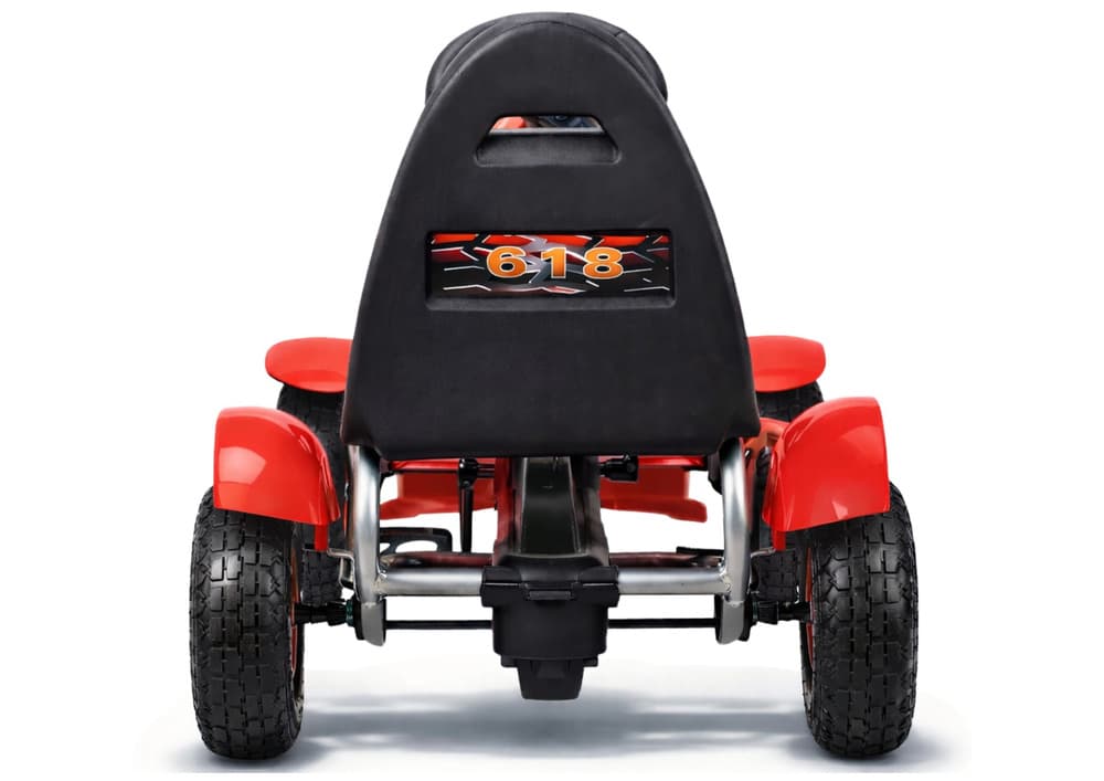 Otroški gokart na pedala F618, rdeč 4