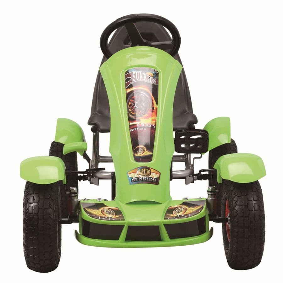 Otroški gokart na pedala F618, zelen 3