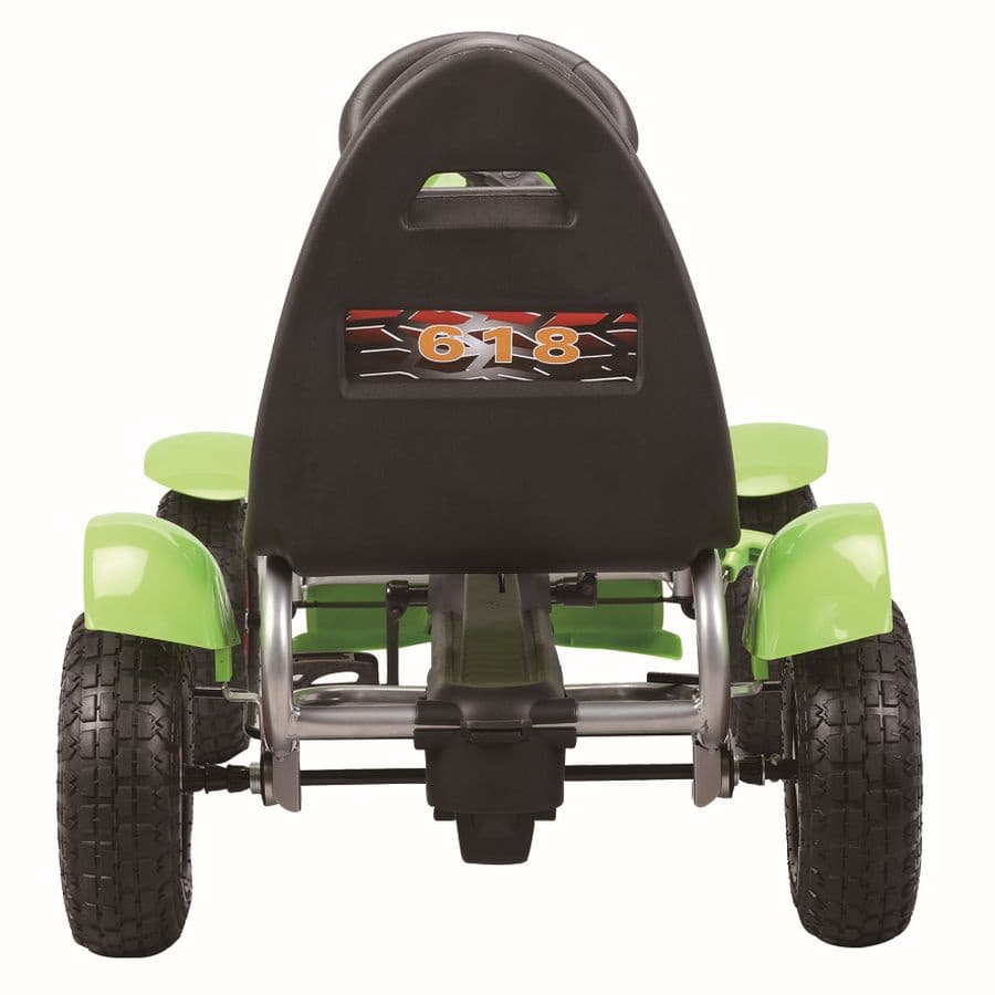 Otroški gokart na pedala F618, zelen 4